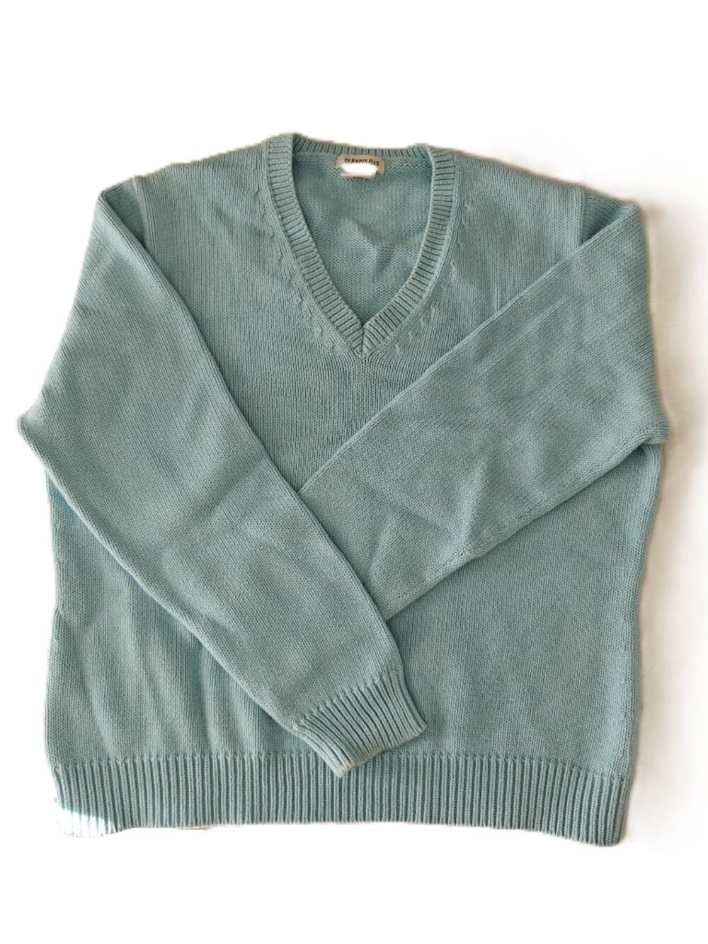 Vintage St. John's Bay 100% Cotton Knit Sweater L